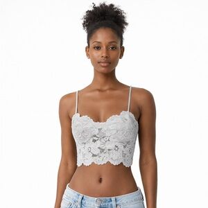 Zara | Lace Cropped Cami Top